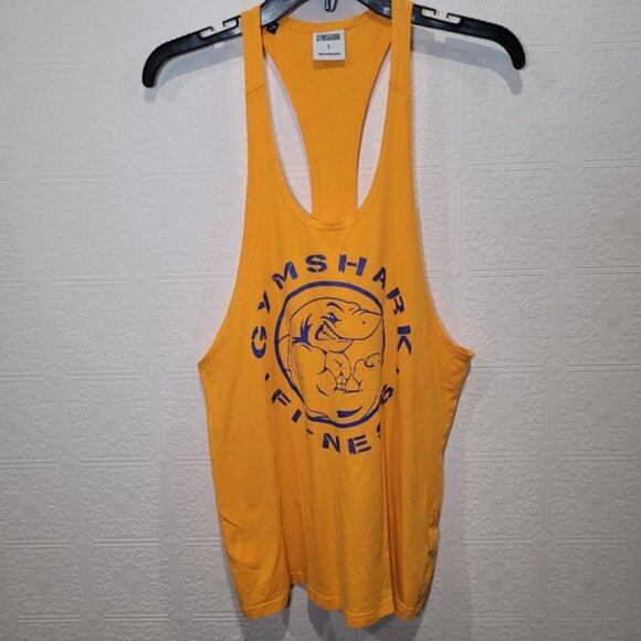 Gymshark Legacy Stringer Yellow Tank Top - Picture 3 of 7